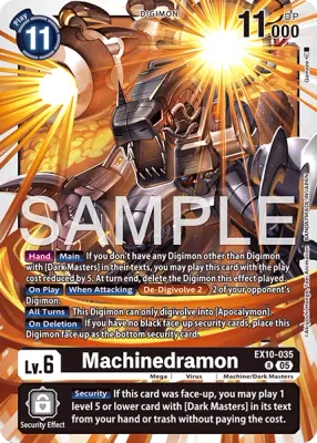 EX10-035 Machinedramon, Rare