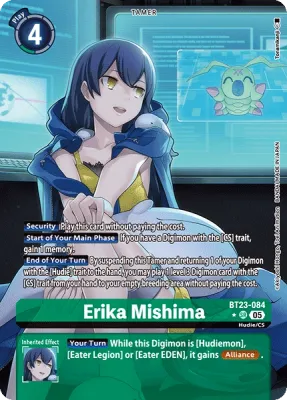 BT23-084 Erika Mishima, Super Rare, AA