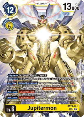 BT24-101 Jupitermon, Secret Rare