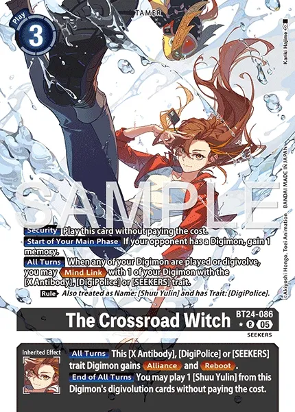 BT24-086 The Crossroad Witch, Rare, Alternative Art