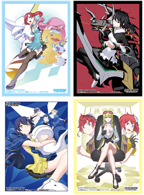 Digimon TCG sleeves! Erika Version