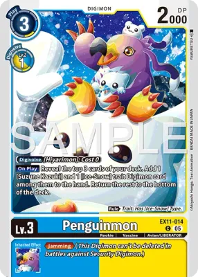 EX11-014 Penguinmon, Common