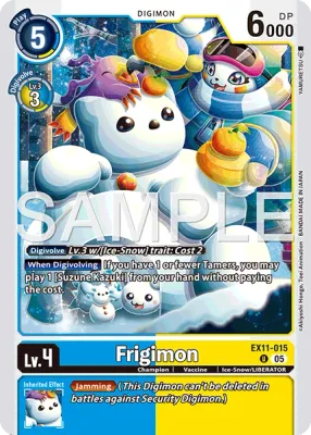 EX11-015 Frigimon, Uncommon