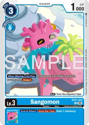 EX11-013 Sangomon, Uncommon