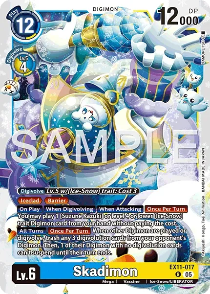 EX11-017 Skadimon, Rare