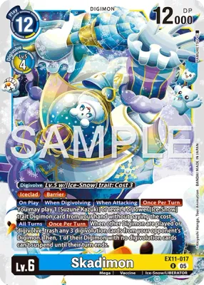 EX11-017 Skadimon, Rare