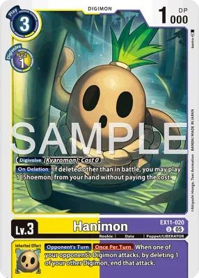 EX11-020 Hanimon, Uncommon