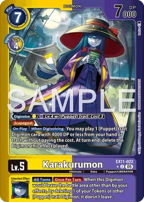 EX11-022 Karakurumon, Limited Uncommon