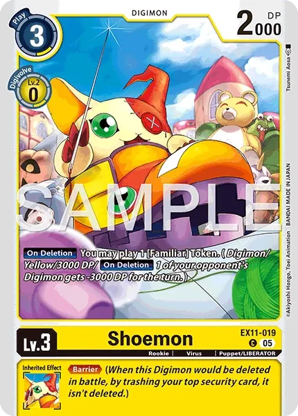 EX11-019 Shoemon, Common