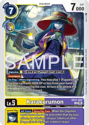EX11-022 Karakurumon, Uncommon