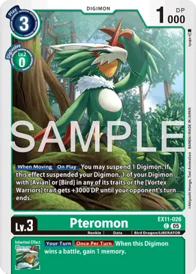 EX11-026 Pteromon, Common