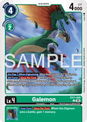 EX11-028 Galemon, Common