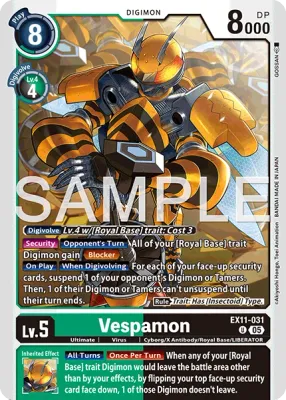 EX11-031 Vespamon, Uncommon