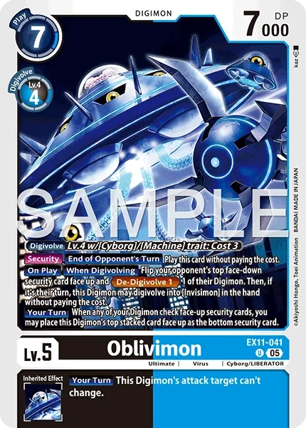 EX11-041 Oblivimon, Uncommon