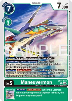 EX11-033 Maneuvermon, Uncommon