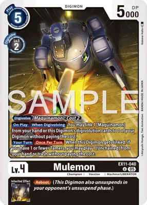 EX11-040 Mulemon, Uncommon