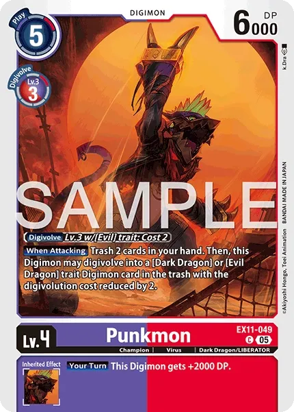 EX11-049 Punkmon, Common