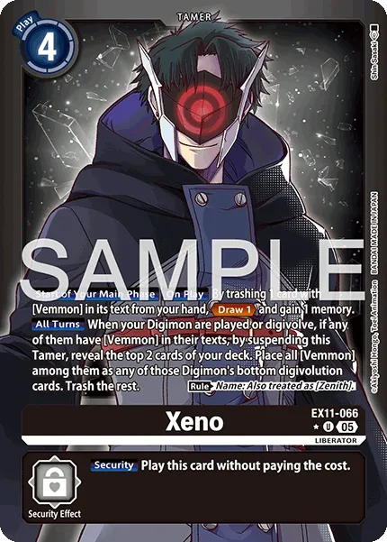 EX11-066 Xeno, Limited Uncommon