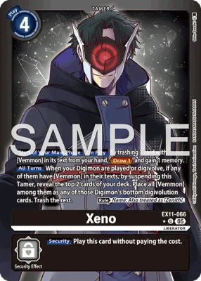 EX11-066 Xeno, Limited Uncommon