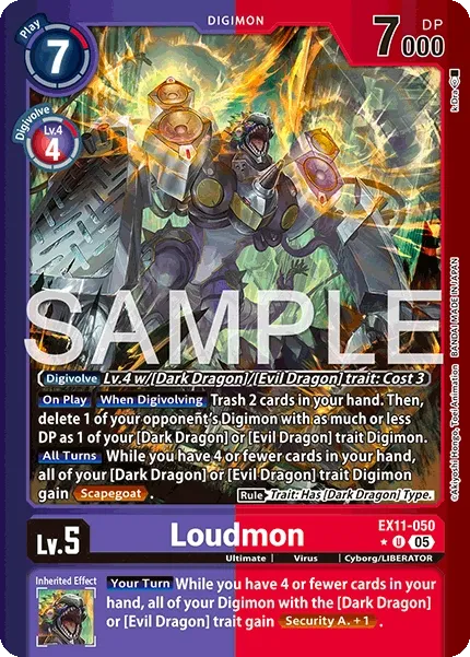 EX11-050 Loudmon, Limited Uncommon