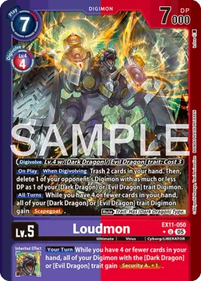 EX11-050 Loudmon, Limited Uncommon