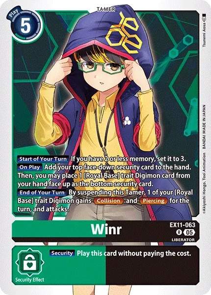 EX11-063 Winr, Rare