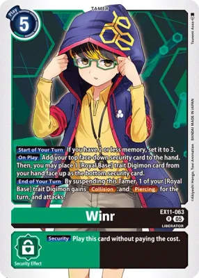 EX11-063 Winr, Rare