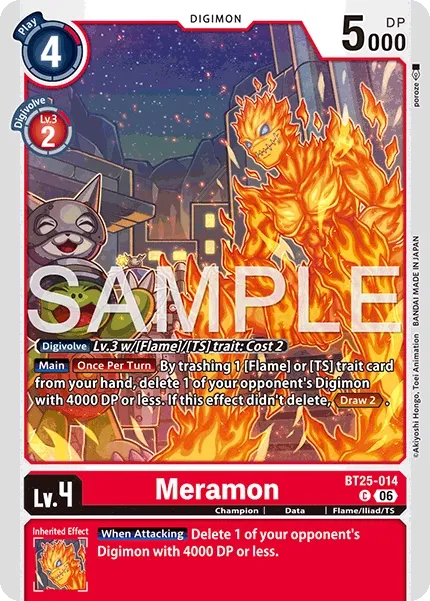 BT25-014 Meramon, Common