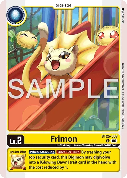 BT25-003 Frimon, Common