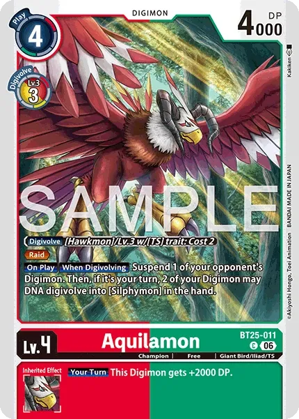 BT25-011 Aquilamon, Common
