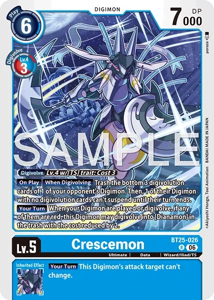 BT25-026 Crescemon, Rare