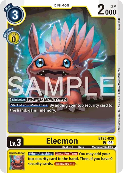 BT25-030 Elecmon, Common