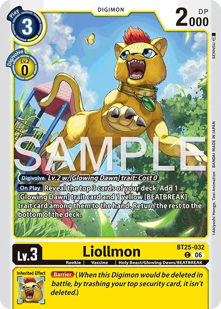 BT25-032 Liollmon, Common
