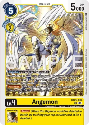 BT25-034 Angemon, Common
