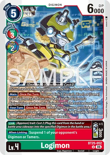 BT25-052 Logimon, Uncommon