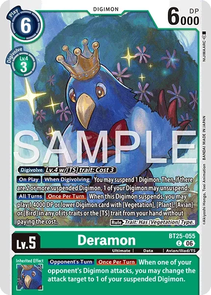 BT25-055 Deramon, Common