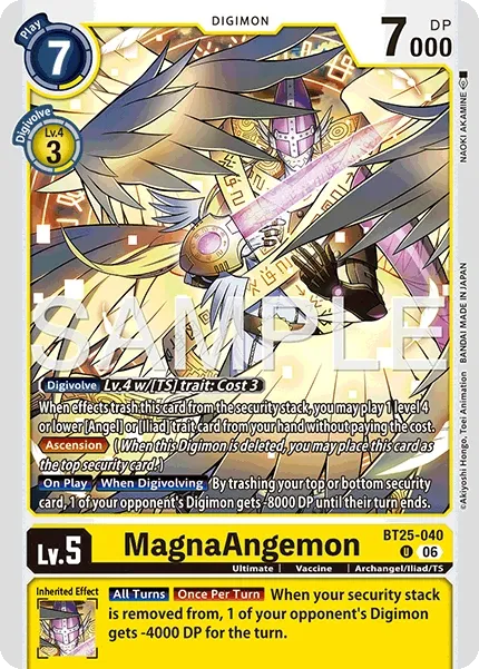 BT25-040 MagnaAngemon, Uncommon
