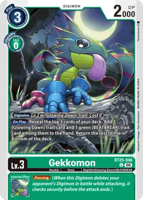 BT25-046 Gekkomon, Uncommon