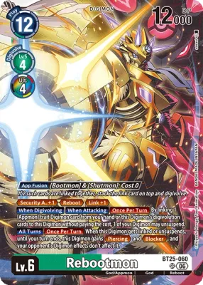 BT25-060 Rebootmon, Super Rare