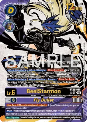 BT25-085 BeelStarmon/Fly Bullet, Ultimate Rare, SP