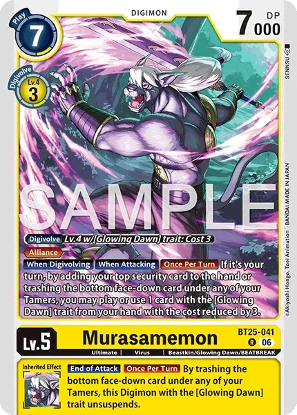 BT25-041 Murasamemon, Rare