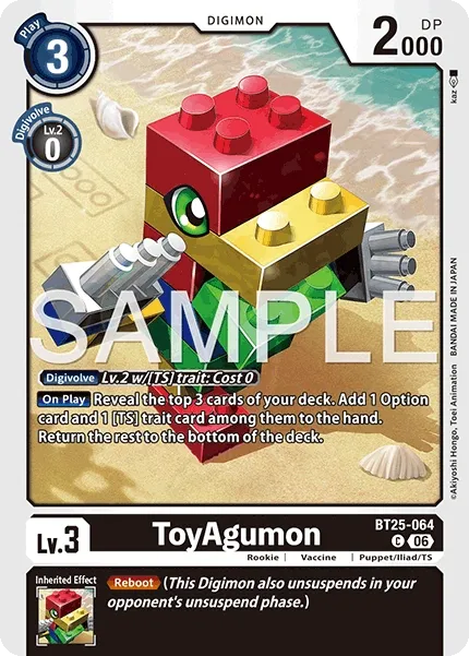BT25-064 ToyAgumon, Common