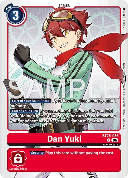 BT25-086 Dan Yuki, Rare