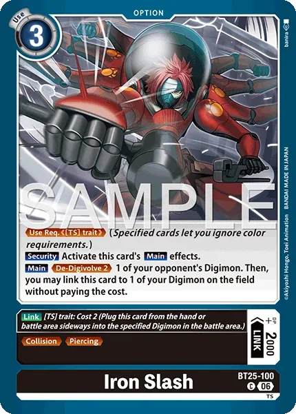 BT25-100 Iron Slash, Common