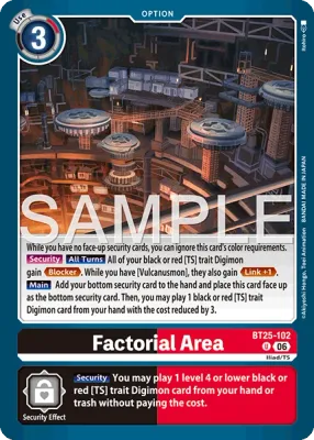 BT25-102 Factorial Area, Uncommon