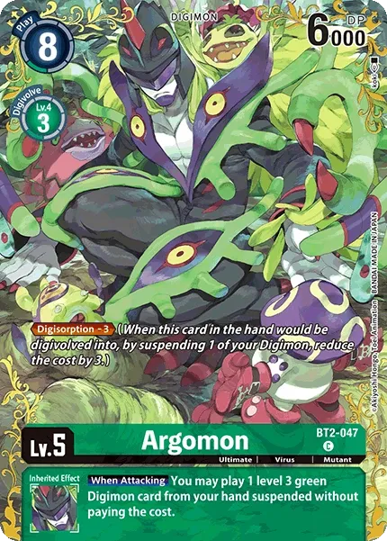 BT2-047 Argomon, Rare Reprint