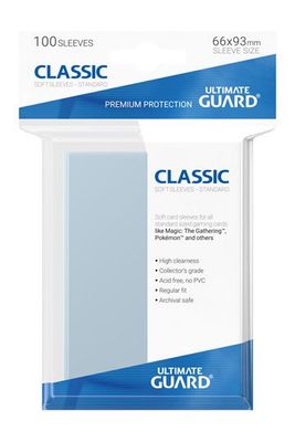 Ultimate Guard Classic Sleeves Standard Size (100 stuks)