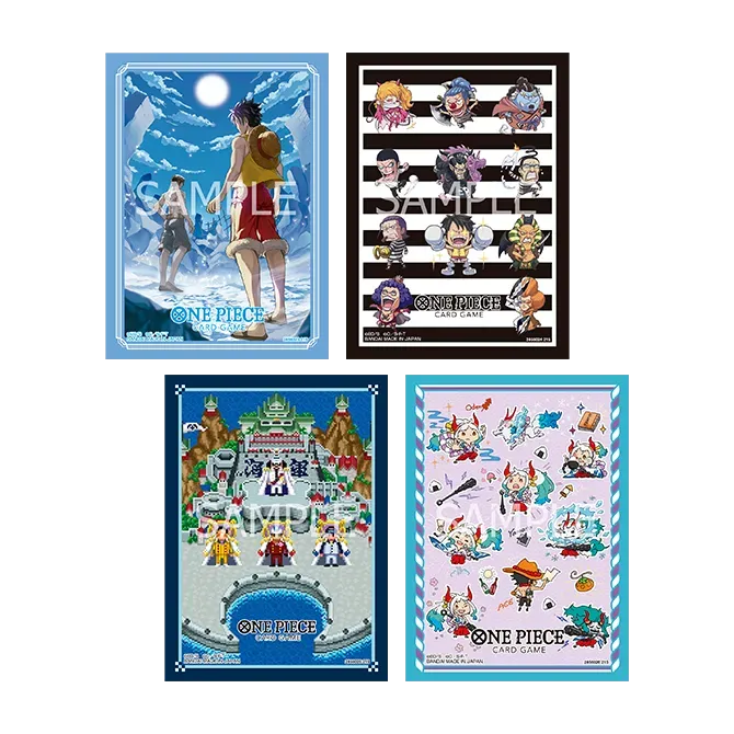 One Piece Sleeves - Yamato and Ace Chibi