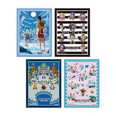 One Piece Sleeves - Yamato and Ace Chibi