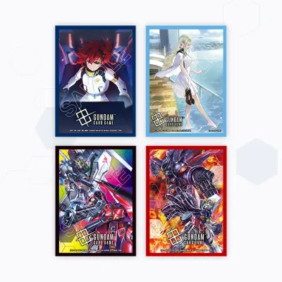 Gundam Official Card Sleeves - Sazabi/Nu Gundam